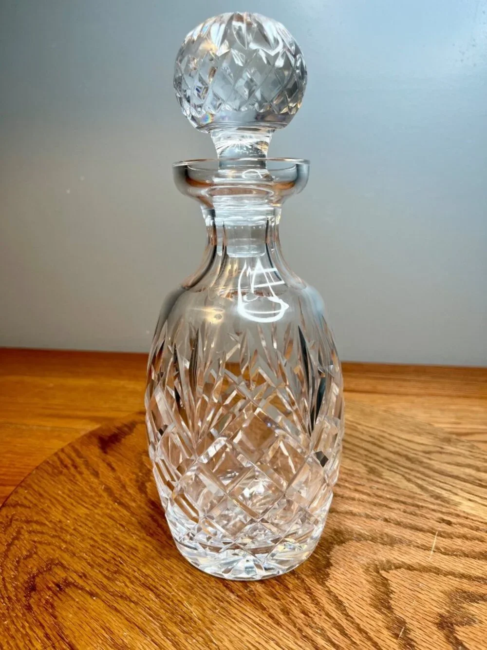 Vintage Waterford Crystal Ashbourne Cut Spirit Decanter and Stopper